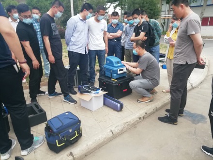 國產PF300助力濟南涉VOCs重點企業普查，青島環控全力做好現場培訓和售后保障